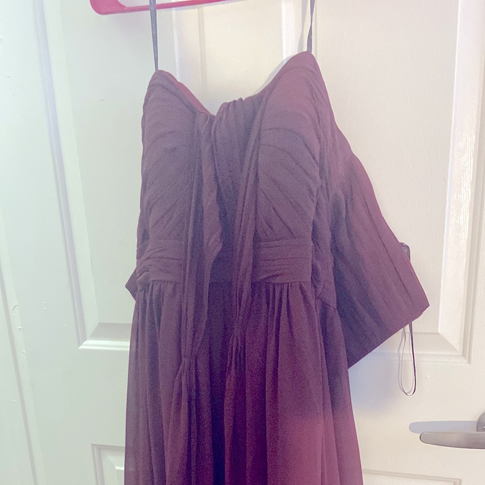 I got the dress for $130 and the hells for $80. Dress size 16 show size 8.5